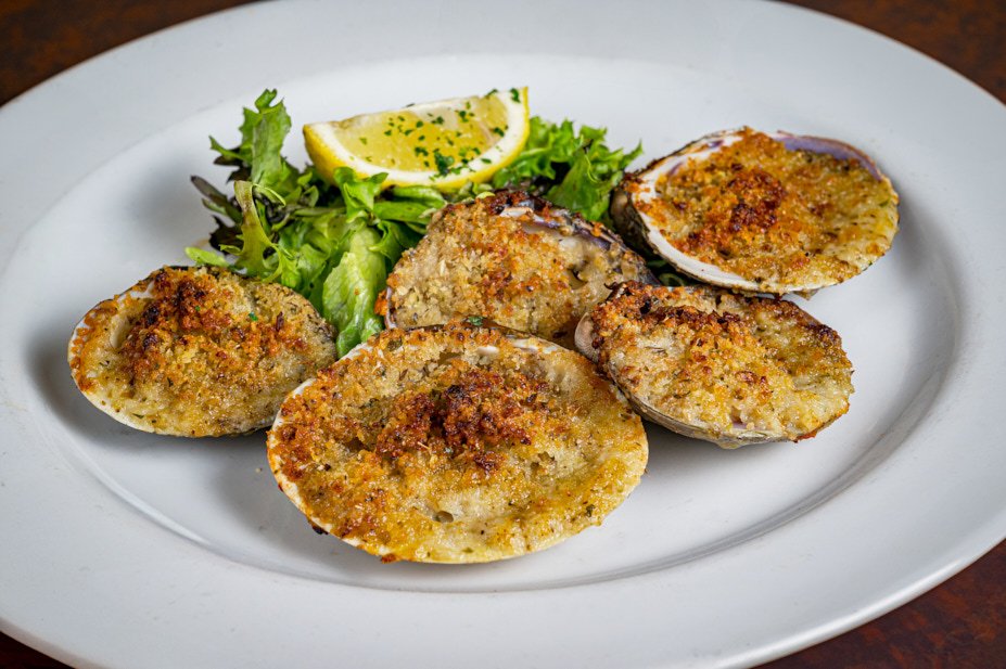 Clams Oreganata